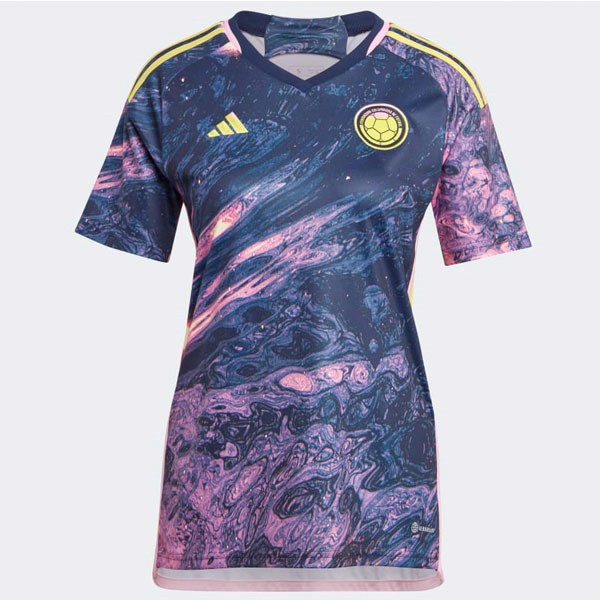 Tailandia Camiseta Colombia Replica Segunda Ropa Mujer 2023